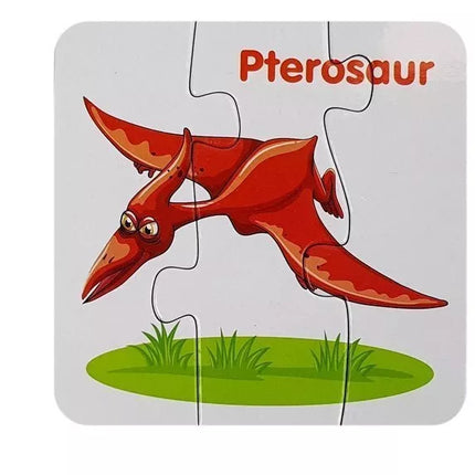 Edukacinis dėlionės žaidimas „Angliški dinozaurai“ 10 jungčių