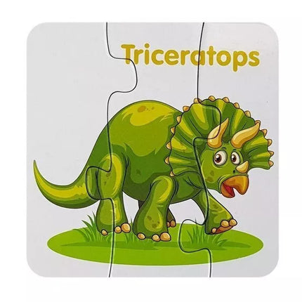 Edukacinis dėlionės žaidimas „Angliški dinozaurai“ 10 jungčių