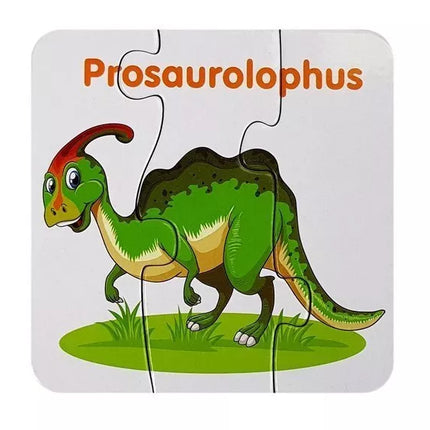 Edukacinis dėlionės žaidimas „Angliški dinozaurai“ 10 jungčių