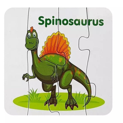 Edukacinis dėlionės žaidimas „Angliški dinozaurai“ 10 jungčių