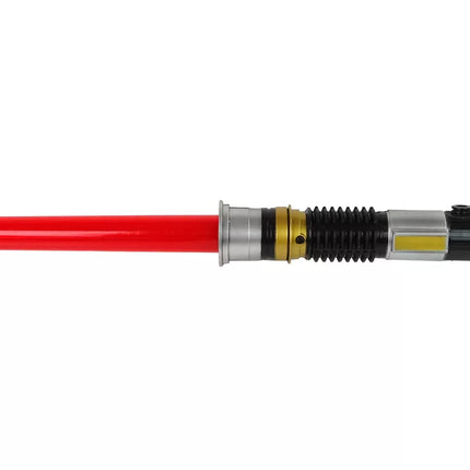 Žaisliniai kosminiai kardai su šviesos efektais, apsauginiai akiniai ir garsai