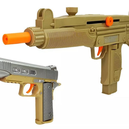 Karinis rinkinys: ginklas, kaukė, žiūronai, liemenė, kompasas