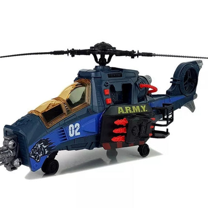 Policijos sraigtasparnio rinkinys Automatinis policijos kateris Garsinis ginklas