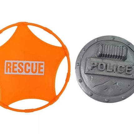 Policijos sraigtasparnio rinkinys Automatinis policijos kateris Garsinis ginklas