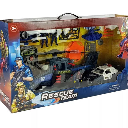 Policijos sraigtasparnio rinkinys Automatinis policijos kateris Garsinis ginklas