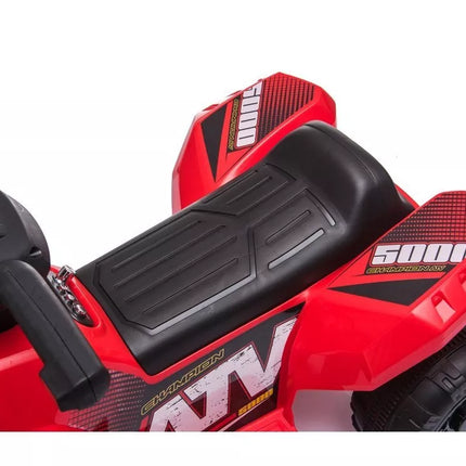 Elektrinis keturratis JS320, raudonas