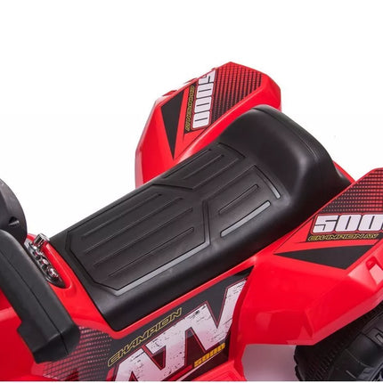 Elektrinis keturratis JS320, raudonas