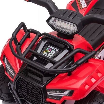 Elektrinis keturratis JS320, raudonas