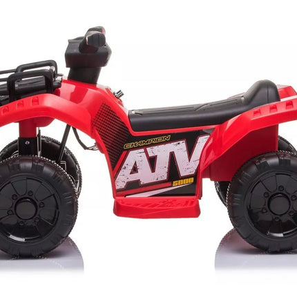 Elektrinis keturratis JS320, raudonas