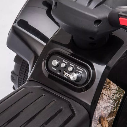 Elektrinis keturratis JS320, juodas