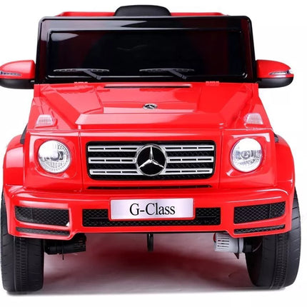 Elektromobilis Mercedes G500, raudonas