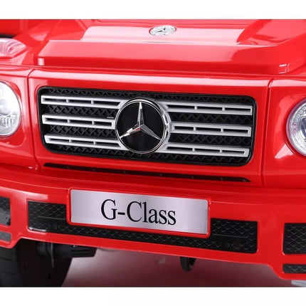 Elektromobilis Mercedes G500, raudonas