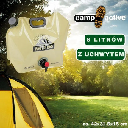 8 L TURISTINIS VANDENS BAKAS CAMP ACTIVE