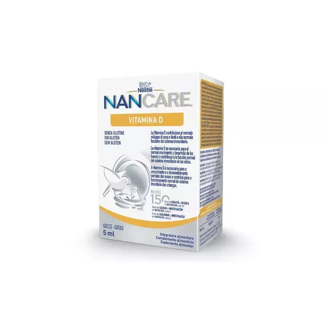 Nestle Nancare Vitamino D lašai 5ml
