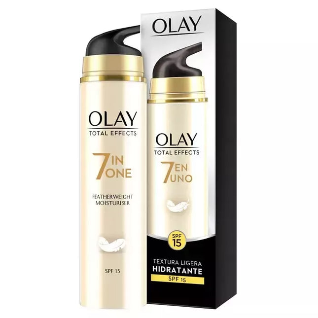 Olay Total Effects 7 viename lengvas drėkinamasis kremas su SPF15, 50ml