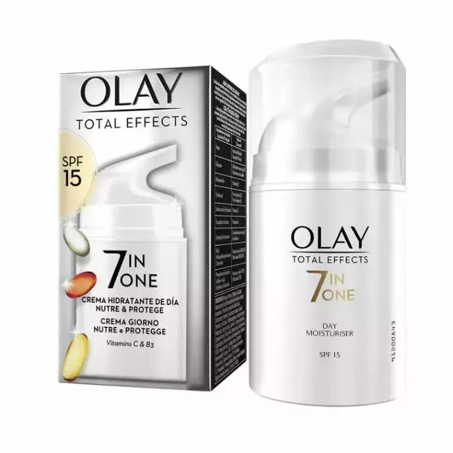Olay Total Effects 7 viename dieninis drėkinamasis kremas su SPF15 50ml