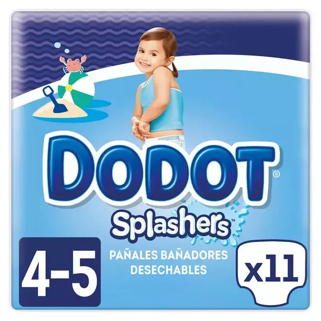 Dodot Splashers 4 dydžio sauskelnės 11 vnt.