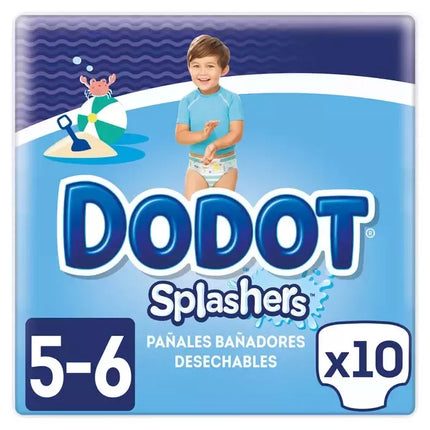 Dodot Splashers 5 dydžio kelnaitės-sauskelnės, 10 vnt.