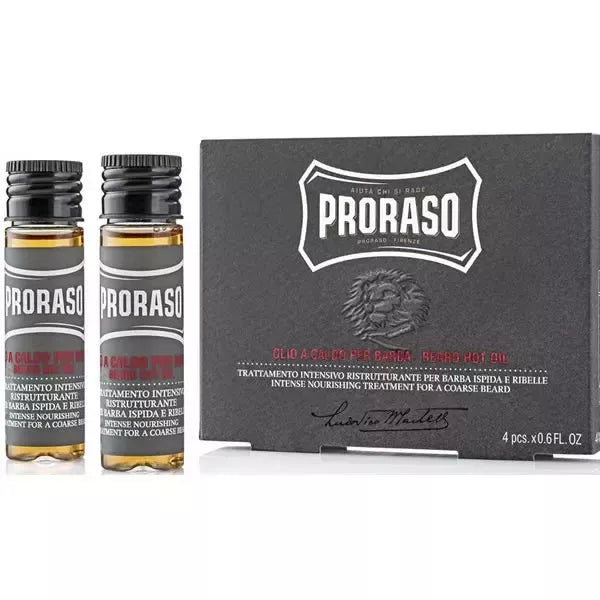 Proraso karšto aliejaus procedūra 4x17ml