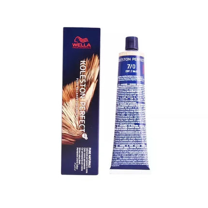Wella Koleston Perfect Me+ 7/0 Grynos natūralumo 60ml