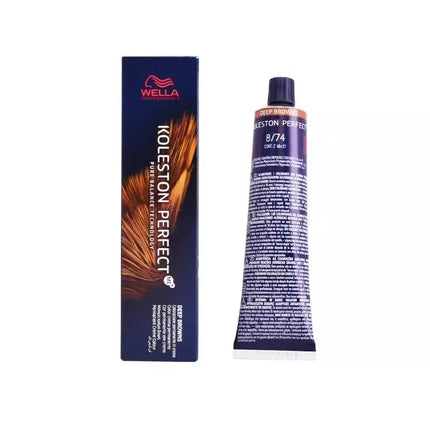 Wella Koleston Perfect Me+ 8/74 Gilijasi Rudi 60ml