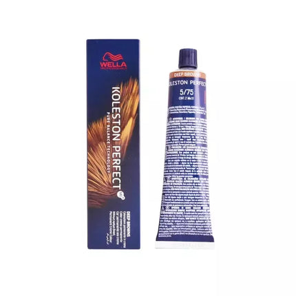 Wella Koleston Perfect Me+ 5/75 Tamsvos rudos 60ml
