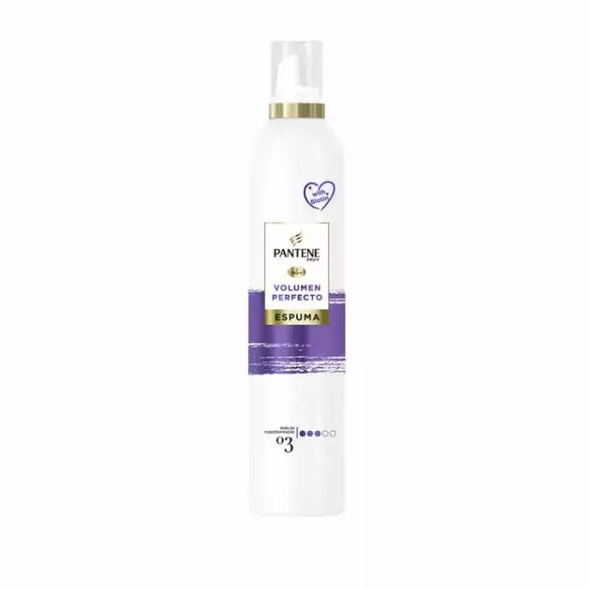 Pantene Pušiamoji priemonė “Perfect Volume Mousse Hold 03” su simondsijų aliejumi, 300 ml