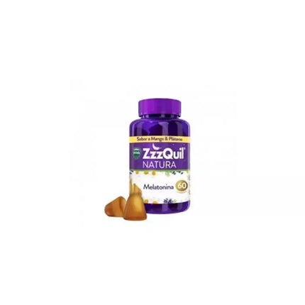 Vicks Zzzquil Natura Melatoninas Mango & Bananų skonio 60 vienetų