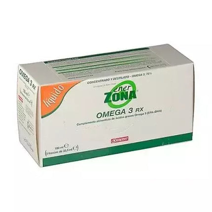 Enervit Enerzona Omega 3 Rx Maisto papildas riebalų rūgščių žuvų taukų pakuotė 3 x 33,3 g