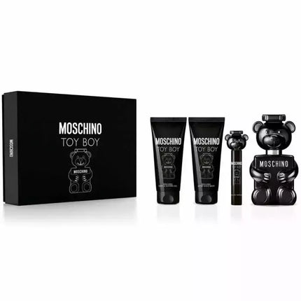 MOSCHINO Toy Boy Eau De Parfum Purškiklis 100ml Rinkinys 4 Vnt.