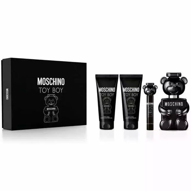 MOSCHINO Toy Boy Eau De Parfum Purškiklis 100ml Rinkinys 4 Vnt.