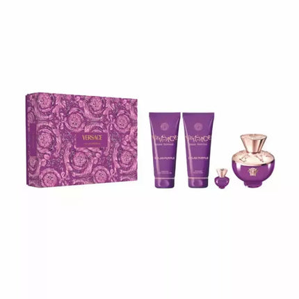 „Versace Dylan Purple“ tualetinio vandens purškiklis, 100ml, 4 vnt. rinkinys