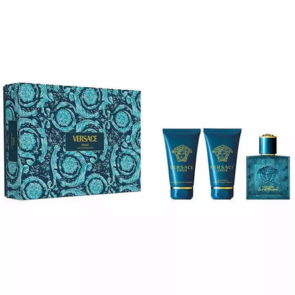 Versace Eros Eau de Toilette Purškiklis 50ml 3 Dalių Rinkinys