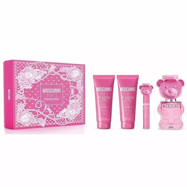 MOSCHINO Toy 2 Bubblegum Eau de Toilette Purškiklis 100ml Rinkinys 4 Vnt.