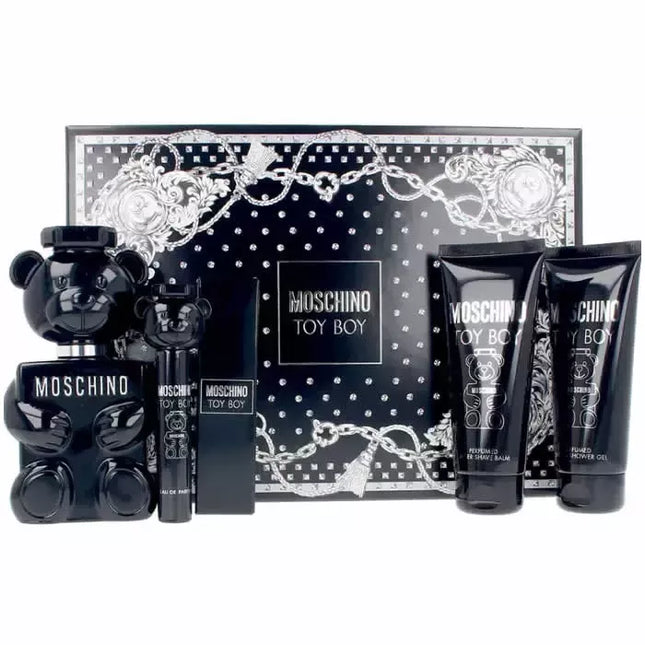 MOSCHINO Toy Boy Eau De Parfum Purškiklis 100ml Rinkinys 4 Vnt.