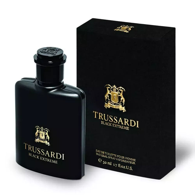 Trussardi Black Extreme Tualetinis Vanduo Purškiklis 50ml