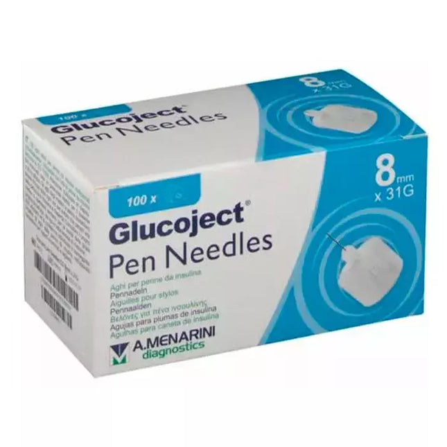 Menarini Glucoject Insulino adata adata 31gx8mm 100 vnt.