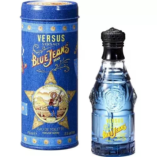 Versace Blue Jeans Tualetinis Vanduo Purškalas 75ml
