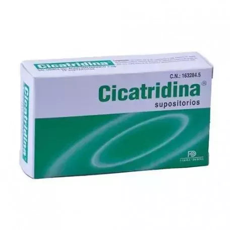Cicatridina Žvakutės Hemorojui 5 mg