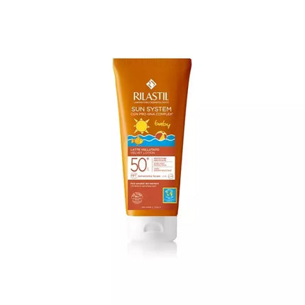 Rilastil Sun System Kūdikiams Aksominis Losjonas SPF50+ 200ml