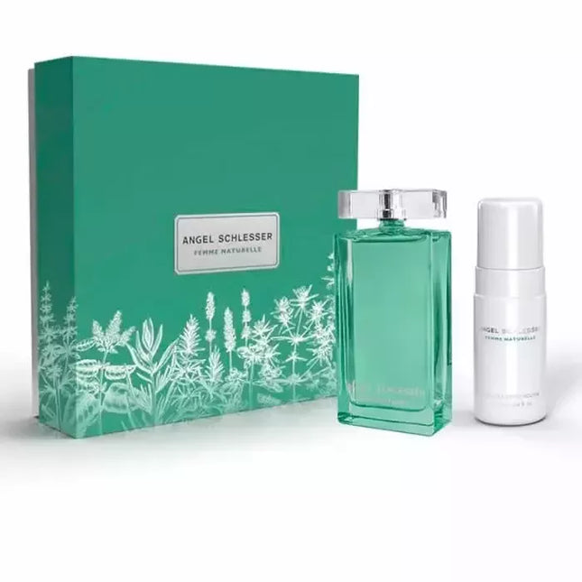 Angel Schlesser Femme Naturelle Tualetinis Vanduo Purškiklis 100ml Rinkinys 2 Vnt