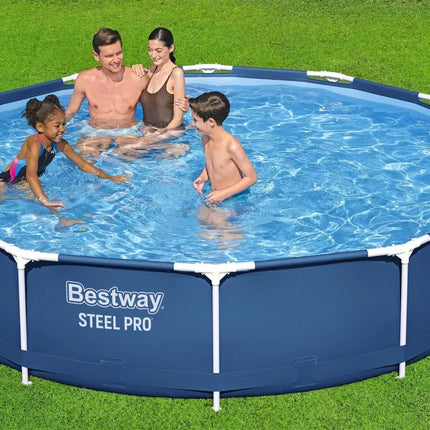 Karkasinis baseinas sodo baseinas 366 x 76 cm rinkinys Bestway 56681