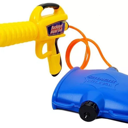 Vandens šautuvas su 1080 ml talpykla, geltonai mėlynas