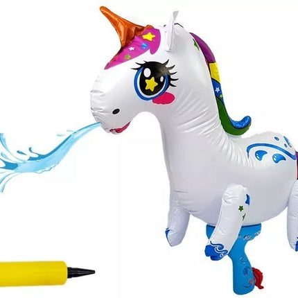 Didelis pripučiamas vienaragio vandens šautuvas