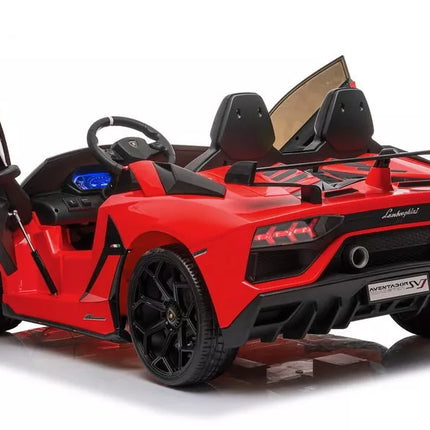 Vaikiškas elektromobilis Lamborghini Aventador SX2028, raudonas