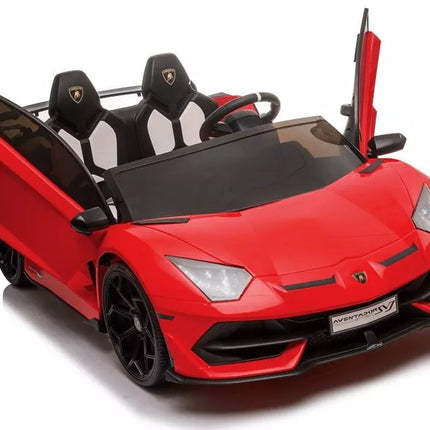 Vaikiškas elektromobilis Lamborghini Aventador SX2028, raudonas