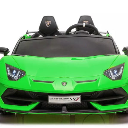 Vaikiškas elektromobilis Lamborghini Aventador SX2028, žalias