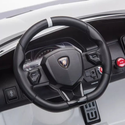 Vaikiškas elektromobilis Lamborghini Aventador SX2028, žalias