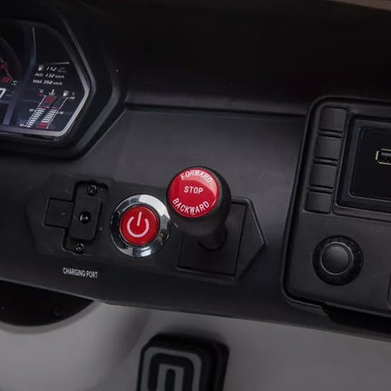 Vaikiškas elektromobilis Lamborghini Aventador SX2028, žalias