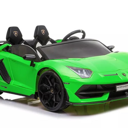 Vaikiškas elektromobilis Lamborghini Aventador SX2028, žalias